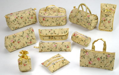 Series of yellow rose bags